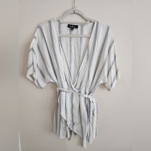 Lulu's skort Lulu's romper-striped, bridal